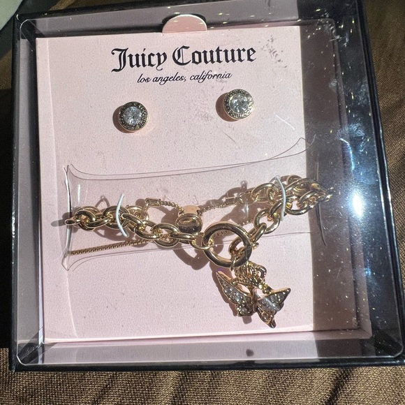 Juicy Couture Earrings & Bracelet- New in Box - Picture 3 of 4